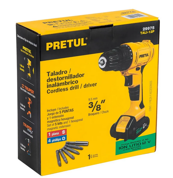 Taladro Inalámbrico Petrul